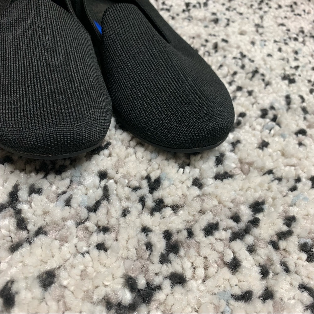 Rothy's Black Slip On Flats 7.5 - Picture 3 of 9